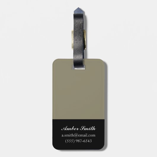 Arabesque Butterflies I Bagagelabel (Achterkant verticaal)