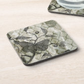 Arabesque Butterflies I Bier Onderzetter (Linkerzijde)