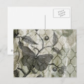 Arabesque Butterflies I Briefkaart (Voorkant / Achterkant)