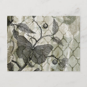 Arabesque Butterflies I Briefkaart