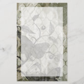 Arabesque Butterflies I Briefpapier (Voorkant)