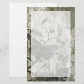 Arabesque Butterflies I Briefpapier (Voorkant / Achterkant)
