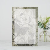 Arabesque Butterflies I Briefpapier (Staand voorkant)