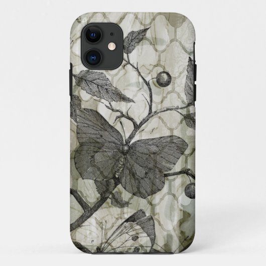 Arabesque Butterflies I Case-Mate iPhone Case (Achterkant)