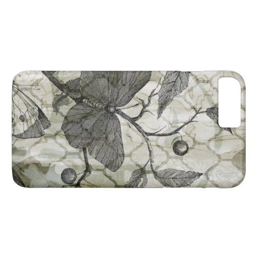Arabesque Butterflies I Case-Mate iPhone Case (Achterkant (Horizontaal))