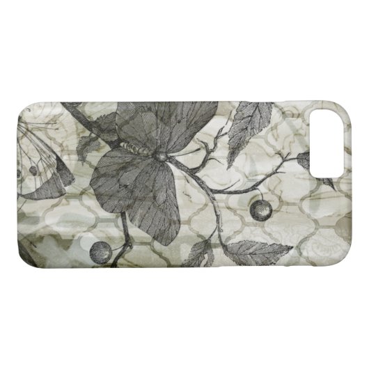 Arabesque Butterflies I Case-Mate iPhone Case (Achterkant (Horizontaal))