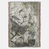 Arabesque Butterflies I Deken (Voorkant Verticaal)