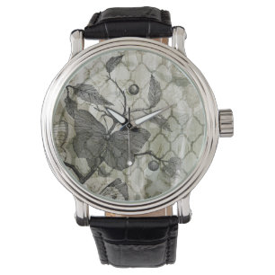 Arabesque Butterflies I Horloge