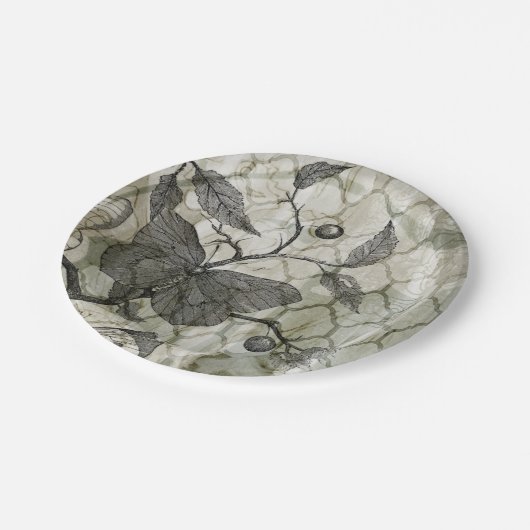 Arabesque Butterflies I Papieren Bordje (Gekanteld)