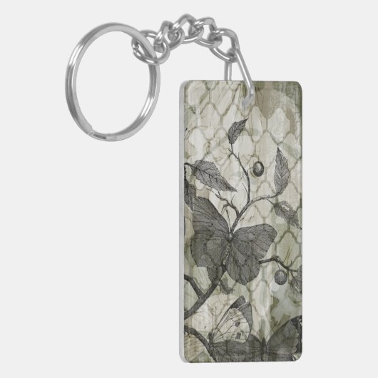 Arabesque Butterflies I Sleutelhanger (Voorkant Links)