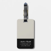 Arabesque Butterflies II Bagagelabel (Achterkant verticaal)