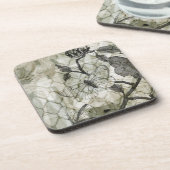 Arabesque Butterflies II Bier Onderzetter (Linkerzijde)