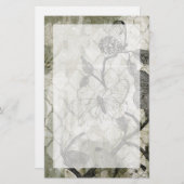 Arabesque Butterflies II Briefpapier (Voorkant / Achterkant)