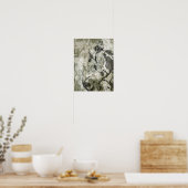 Arabesque Butterflies II Poster (Keuken)