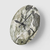 Arabesque Butterflies II Ronde Klok (Hoek)