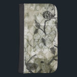 Arabesque Butterflies II Galaxy S4 Portefeuille Hoesje<br><div class="desc">Butterflies en insecten</div>