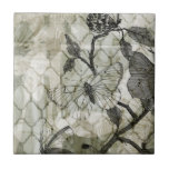 Arabesque Butterflies II Tegeltje<br><div class="desc">Butterflies en insecten</div>