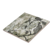 Arabesque Butterflies II Tegeltje (Zijkant)