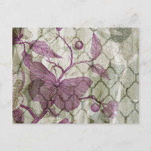 Arabesque Butterflies III Briefkaart