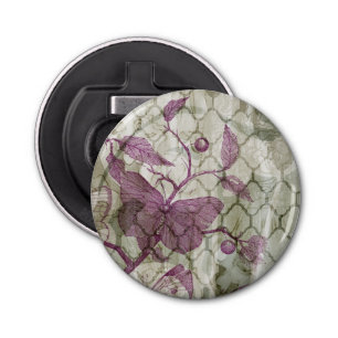 Arabesque Butterflies III Button Flesopener