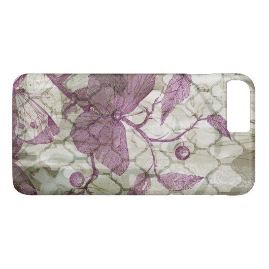 Arabesque Butterflies III Case-Mate iPhone Case (Achterkant (Horizontaal))