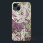 Arabesque Butterflies III Case-Mate iPhone Case<br><div class="desc">Dieren</div>