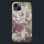 Arabesque Butterflies III iPhone 13 Hoesje<br><div class="desc">Dieren</div>