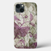 Arabesque Butterflies III Case-Mate iPhone Case (Achterkant)