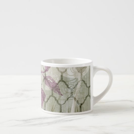 Arabesque Butterflies III Espresso Kop (Rechts)