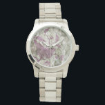 Arabesque Butterflies III Horloge<br><div class="desc">Dieren</div>
