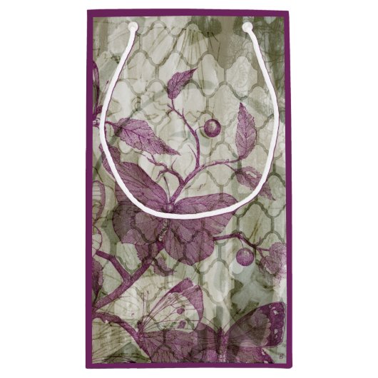 Arabesque Butterflies III Klein Cadeauzakje (Achterkant)