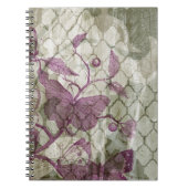 Arabesque Butterflies III Notitieboek (Voorkant)