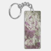 Arabesque Butterflies III Sleutelhanger (Voorkant Links)