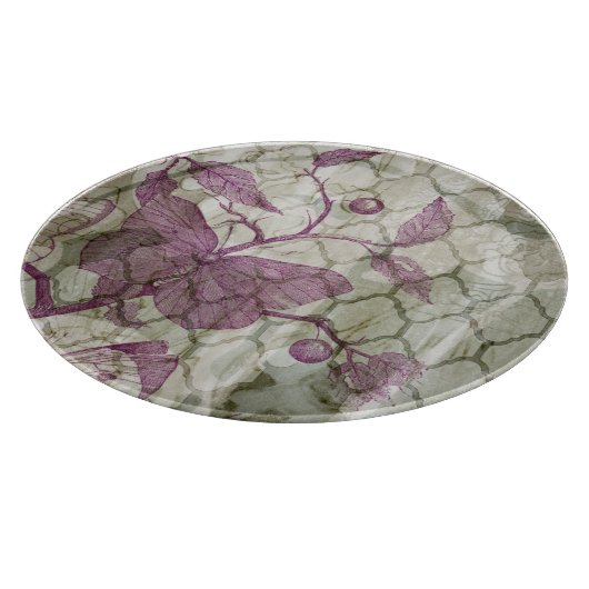 Arabesque Butterflies III Snijplank (Hoek)