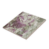 Arabesque Butterflies III Tegeltje (Zijkant)