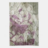 Arabesque Butterflies III Theedoek (Verticaal)