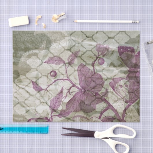 Arabesque Butterflies III Tissuepapier (Craft)