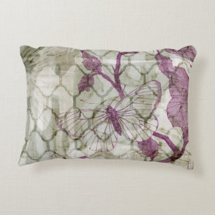 Arabesque Butterflies IV Accent Kussen