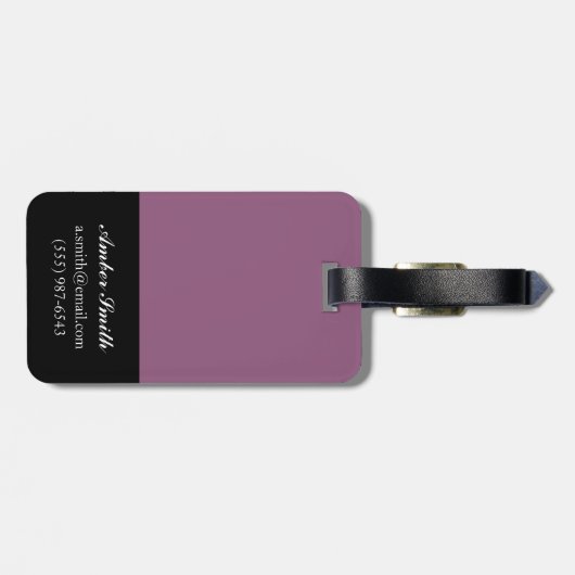 Arabesque Butterflies IV Bagagelabel (Achterkant horizontaal)