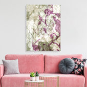 Arabesque Butterflies IV Canvas Afdruk (Insitu (Woonkamer))