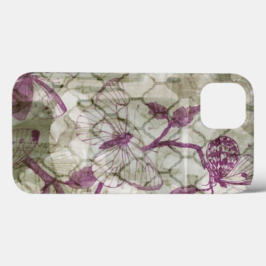 Arabesque Butterflies IV Case-Mate iPhone Case (Achterkant (horizontaal))