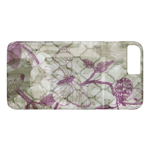 Arabesque Butterflies IV Case-Mate iPhone Case (Achterkant (Horizontaal))