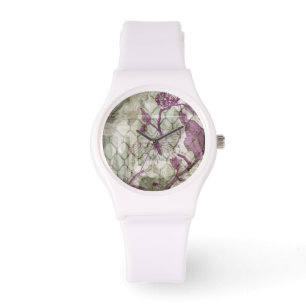Arabesque Butterflies IV Horloge