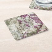 Arabesque Butterflies IV Kartonnen Onderzetters (Schuin)