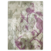 Arabesque Butterflies IV Klembord (Achterkant)