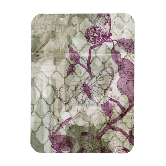 Arabesque Butterflies IV Magneet (Verticaal)