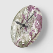 Arabesque Butterflies IV Ronde Klok (Hoek)