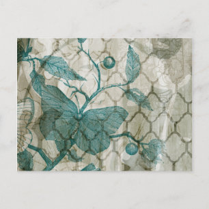 Arabesque Butterflies V Briefkaart