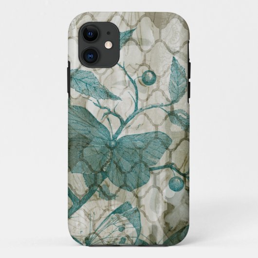 Arabesque Butterflies V Case-Mate iPhone Case (Achterkant)