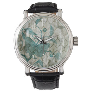 Arabesque Butterflies V Horloge